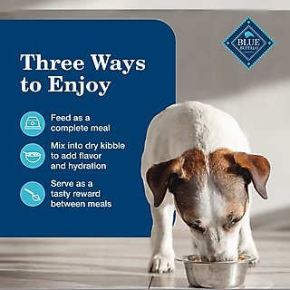 Blue Buffalo Homestyle Recipe Chicken Dinner with Garden Vegetables Senior Wet Dog Food, 12.5-oz, case of 12 slide 6 of 8