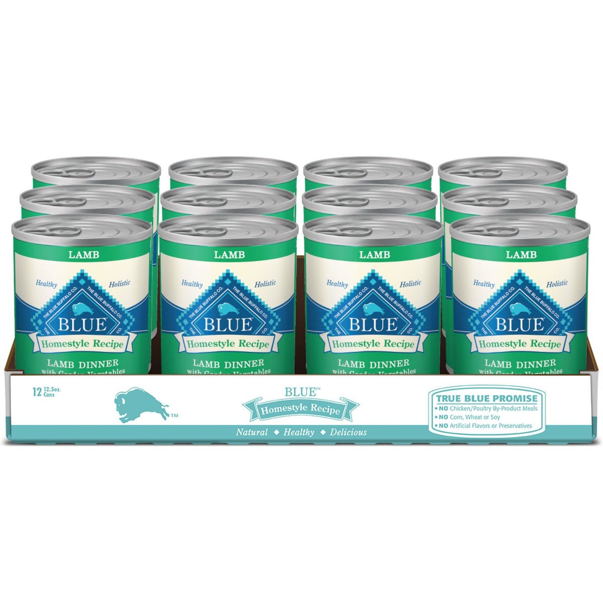 Blue Buffalo Homestyle Recipe Lamb Dinner Canned Dog Food