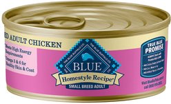 Blue Buffalo Homestyle Recipe Small Breed Chicken Dinner Canned Dog Food, 5.5-oz, case of 24