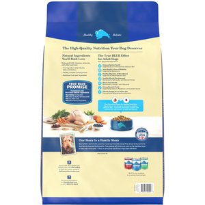 Blue Buffalo Life Protection Formula Adult Chicken & Brown Rice Recipe Dry Dog Food, 15-lb bag