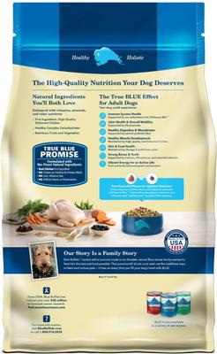 Show full view: Blue Buffalo Life Protection Formula Adult Chicken & Brown Rice Recipe Dry Dog Food, 30-lb bag slide 3 of 12