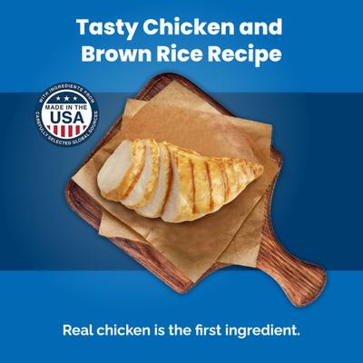 Show full view: Blue Buffalo Life Protection Formula Adult Chicken & Brown Rice Recipe Dry Dog Food, 30-lb bag slide 4 of 12