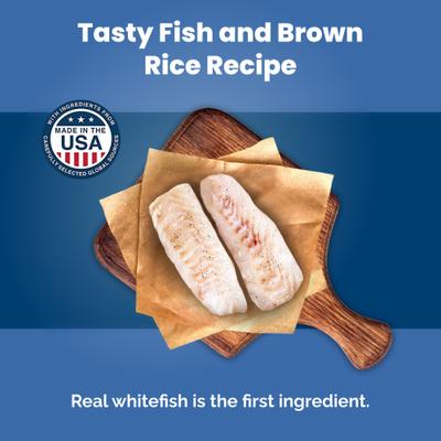 Show full view: Blue Buffalo Life Protection Formula Adult Fish & Brown Rice Recipe Dry Dog Food, 15-lb bag slide 4 of 12