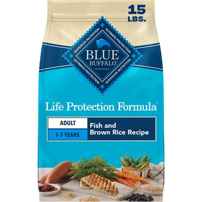 Blue Buffalo Blue Buffalo Fish & Sweet Potato Recipe Adult Dry Dog Food, 15 lb