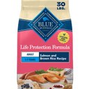 Blue Buffalo Life Protection Formula Adult Salmon & Brown Rice Recipe Dry Dog Food, 30-lb bag