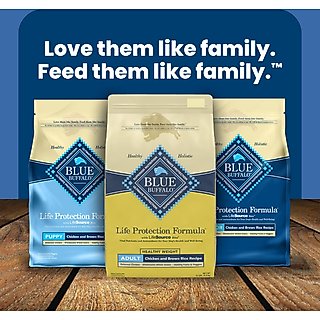 Blue Buffalo Life Protection Formula Healthy Weight Adult Chicken & Brown Rice Recipe Dry Dog Food, 30-lb bag slide 9 of 9