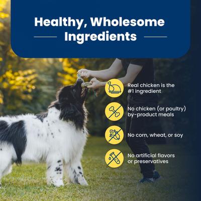 Show full view: Blue Buffalo Life Protection Formula Healthy Weight Adult Chicken & Brown Rice Recipe Dry Dog Food, 34-lb bag slide 7 of 12