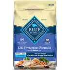 Blue Buffalo Life Protection Formula Healthy Weight Large Breed Adult Weight-Control Chicken & Brown Rice Recipe Dry Dog Food, 30-lb bag