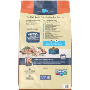Blue Buffalo Life Protection Formula Large Breed Adult Chicken & Brown Rice Recipe Dry Dog Food, 30-lb bag