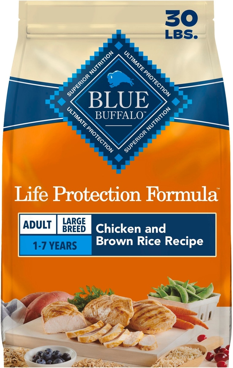 does kirkland signature mature dog food contain l carnitine BLUE BUFFALO Life Protection Formula Large Breed Adult Chicken & Brown Rice Recipe Dry Food, 30-lb bag The small kibble is Bubble serum Boost Your Gut Health Titre:Célibataire