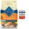 Show in main carousel: Blue Buffalo Life Protection Formula Large Breed Adult Chicken & Brown Rice Recipe Dry Food + Health Bars Baked with Bacon, Egg & Cheese Dog Treats slide 1 of 9