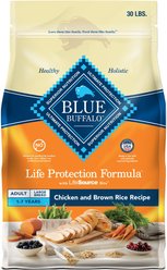 Blue Buffalo Life Protection Formula Large Breed Adult Chicken & Brown Rice Recipe Dry Food + Health Bars Baked with Bacon, Egg & Cheese Dog Treats slide 2 of 9