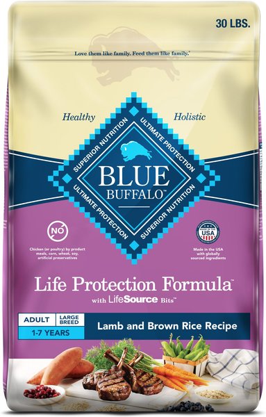 Blue Buffalo Life Protection Formula Large Breed Adult Lamb & Brown Rice Recipe Dry Dog Food