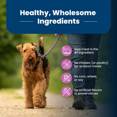 Show full view: Blue Buffalo Life Protection Formula Large Breed Adult Lamb & Brown Rice Recipe Dry Dog Food, 30-lb bag slide 7 of 12