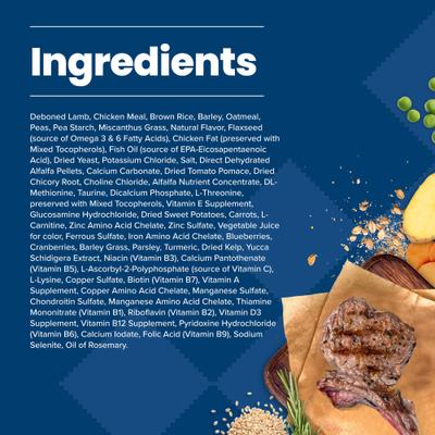 Show full view: Blue Buffalo Life Protection Formula Large Breed Adult Lamb & Brown Rice Recipe Dry Dog Food, 34-lb bag slide 6 of 12