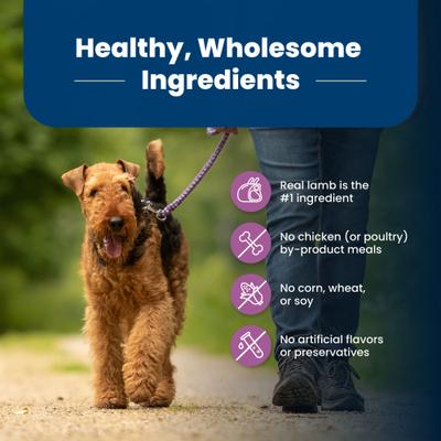 Show full view: Blue Buffalo Life Protection Formula Large Breed Adult Lamb & Brown Rice Recipe Dry Dog Food, 34-lb bag slide 7 of 12