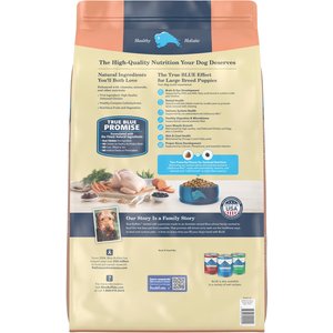 Blue Buffalo Life Protection Formula Large Breed Puppy Chicken & Brown Rice Recipe Dry Dog Food, 30-lb bag