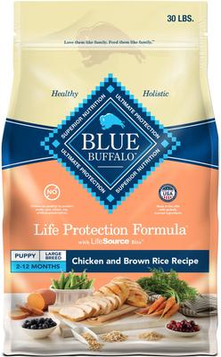 Blue Buffalo Life Protection Formula Large Breed Puppy Chicken & Brown Rice Recipe Dry Dog Food