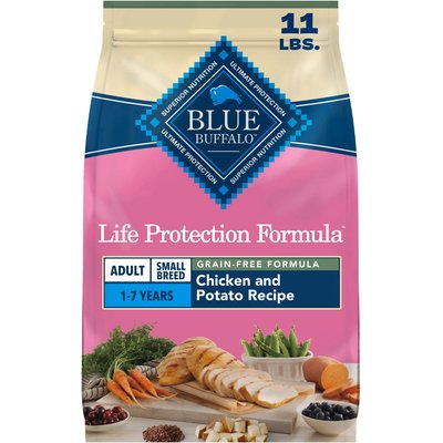 Blue Buffalo Blue Buffalo Life Protection Formula Natural Grain-Free Chicken & Potatoes Small Breed Dry Dog Food, 11-lb bag