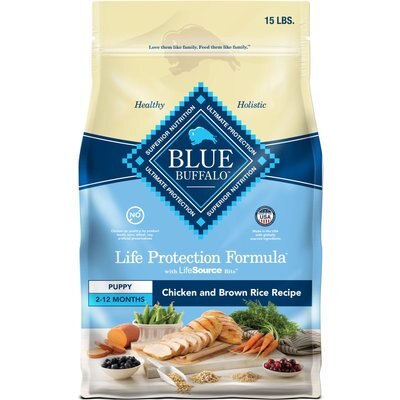 Blue Buffalo 15 lb Blue Buffalo Chicken & Brown Rice Recipe Puppy Dry Dog Food