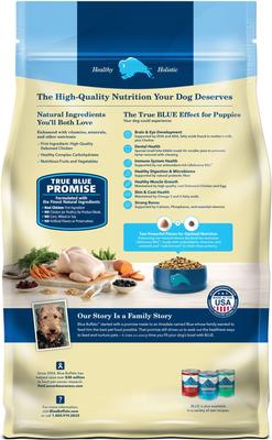 Show full view: Blue Buffalo Life Protection Formula Puppy Chicken & Brown Rice Recipe Dry Dog Food, 15-lb bag slide 3 of 12