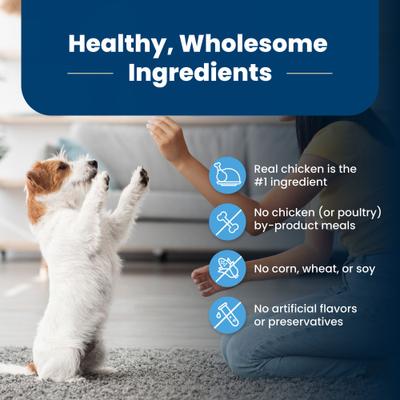 Show full view: Blue Buffalo Life Protection Formula Puppy Chicken & Brown Rice Recipe Dry Dog Food, 5-lb bag slide 7 of 12