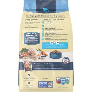 Blue Buffalo Life Protection Formula Puppy Chicken & Brown Rice Recipe Dry Dog Food, 5-lb bag