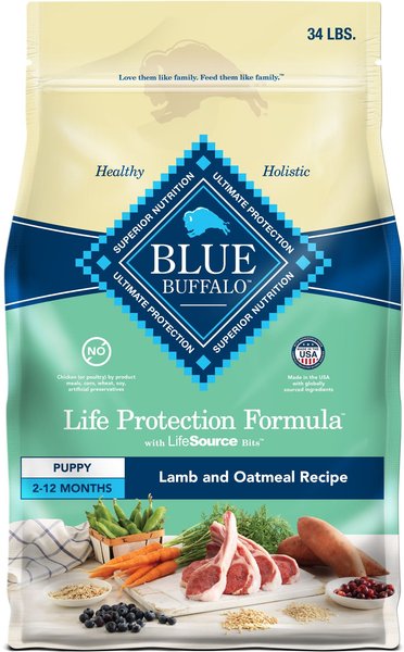 Blue Buffalo Life Protection Formula Puppy Lamb & Oatmeal Recipe Dry Dog Food