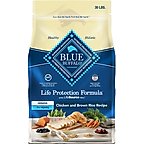 Blue Buffalo Life Protection Formula Senior Chicken & Brown Rice Recipe Dry Dog Food, 30-lb bag