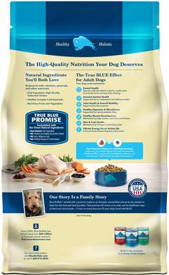 Show full view: Blue Buffalo Life Protection Formula Small Bite Adult Chicken & Brown Rice Recipe Dry Dog Food, 15-lb bag slide 3 of 12