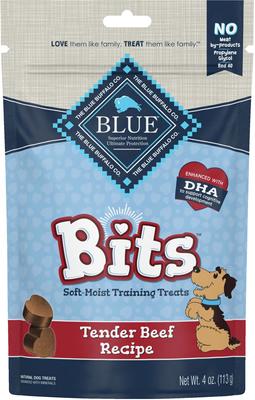 Show full view: Blue Buffalo Life Protection Formula Small Breed Adult Chicken & Brown Rice Dry Food + Blue Bits Tender Beef Dog Treats slide 2 of 9
