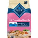 Blue Buffalo Life Protection Formula Small Breed Adult Chicken & Brown Rice Recipe Dry Dog Food, 15-lb bag