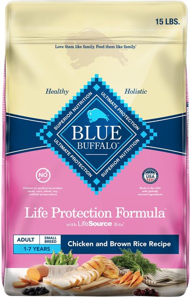 Blue Buffalo Life Protection Formula Small Bite Adult Chicken & Brown Rice Recipe Dry Dog Food