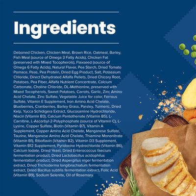 Show full view: Blue Buffalo Life Protection Formula Small Breed Adult Chicken & Brown Rice Recipe Dry Dog Food, 15-lb bag slide 6 of 12