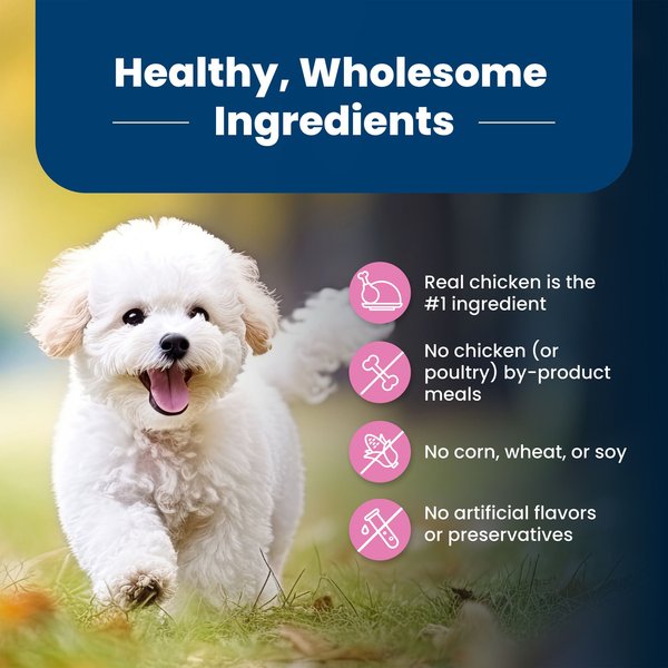 Show full view: Blue Buffalo Life Protection Formula Small Breed Adult Chicken & Brown Rice Recipe Dry Dog Food, 5-lb bag slide 7 of 12