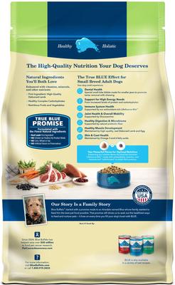 Show full view: Blue Buffalo Life Protection Formula Small Breed Adult Lamb & Brown Rice Recipe Dry Dog Food, 15-lb bag slide 3 of 12