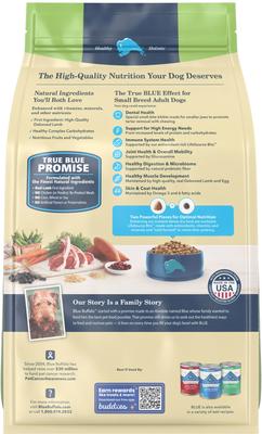 Show full view: Blue Buffalo Life Protection Formula Small Breed Adult Lamb & Brown Rice Recipe Dry Dog Food, 5-lb bag slide 3 of 11