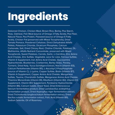 Show full view: Blue Buffalo Life Protection Formula Small Breed Healthy Weight Adult Chicken & Brown Rice Recipe Dry Dog Food, 15-lb bag slide 6 of 12