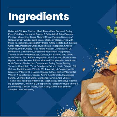 Show full view: Blue Buffalo Life Protection Formula Small Breed Healthy Weight Adult Chicken & Brown Rice Recipe Dry Dog Food, 5-lb bag slide 6 of 12