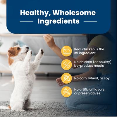 Show full view: Blue Buffalo Life Protection Formula Small Breed Healthy Weight Adult Chicken & Brown Rice Recipe Dry Dog Food, 5-lb bag slide 7 of 12