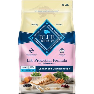 Blue Buffalo 15 lb Blue Buffalo Chicken & Oatmeal Small Breed Puppy Dry Dog Food