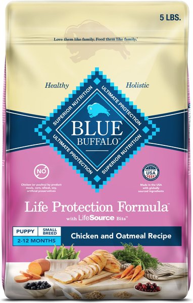 Blue Buffalo Life Protection Formula Small Breed Puppy Chicken & Oatmeal Recipe Dry Dog Food