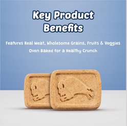 Blue Buffalo Mini Health Bars Baked Apples & Yogurt + Baked with Bacon, Egg & Cheese Dog Treats slide 2 of 9