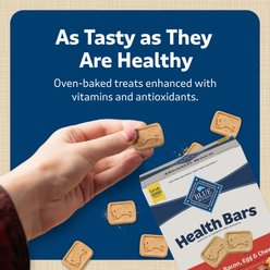 Blue Buffalo Health Bars Bacon, Egg & Cheese Mini Dog Treats, 2-lb box slide 2 of 9