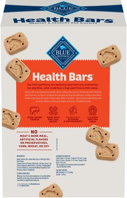 Show full view: Blue Buffalo Health Bars Bacon, Egg & Cheese Mini Dog Treats, 2-lb box slide 3 of 11