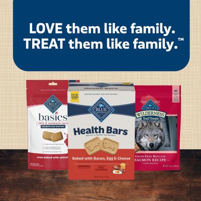 Show full view: Blue Buffalo Health Bars Bacon, Egg & Cheese Mini Dog Treats, 2-lb box slide 10 of 11