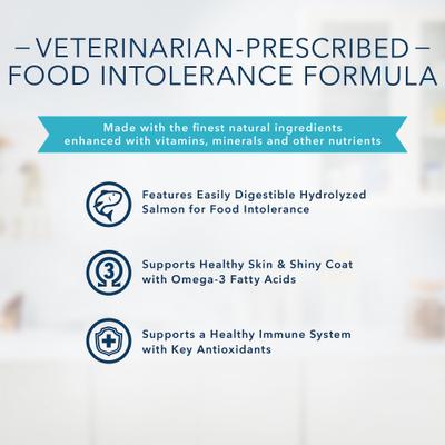 Show full view: Blue Buffalo Natural Veterinary Diet HF Hydrolyzed for Food Intolerance Grain-Free Wet Dog Food, 12.5-oz, case of 24 slide 4 of 9