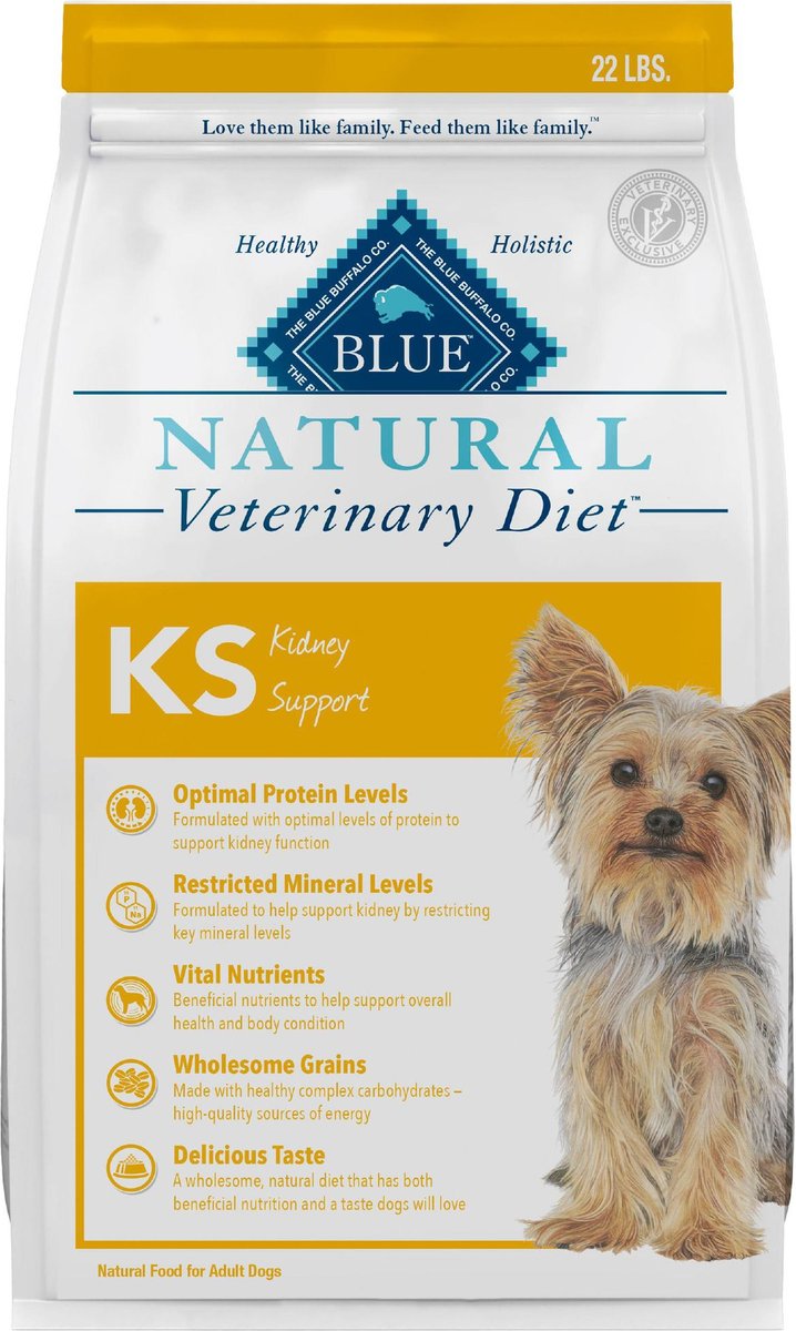Blue Buffalo Natural Veterinary Diet KS Kidney Support Grain-Free Dry Dog Food