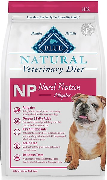 Blue Buffalo Natural Veterinary Diet NP Novel Protein Alligator Grain-Free Dry Dog Food