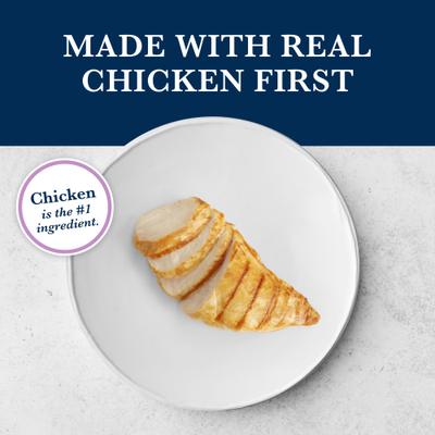 Show full view: Blue Buffalo Natural Veterinary Diet W+U Weight Management + Urinary Care Grain-Free Canned Cat Food, 5.5-oz, case of 24 + Blue Buffalo Natural Veterinary Diet W+U Weight Management + Urinary Care Grain-Free Dry Cat Food, 6.5-lb bag slide 7 of 7